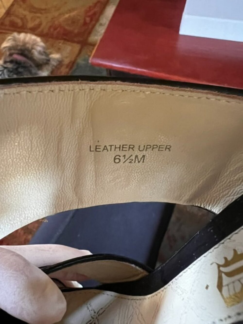 L.A.M.B. Sandra Sandal Black & White EUC Sz 6.5 - Picture 8 of 10